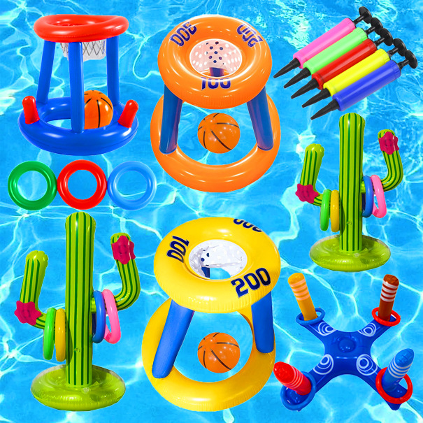 The Plant Parent - Thickened PVC Inflatable Basketball Hoop Shooting