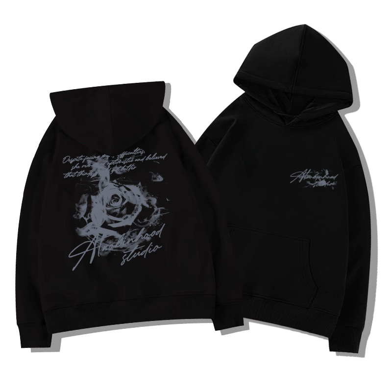Plant Parent Hoodie - Rose Flower Men Women Hoodie Pullover