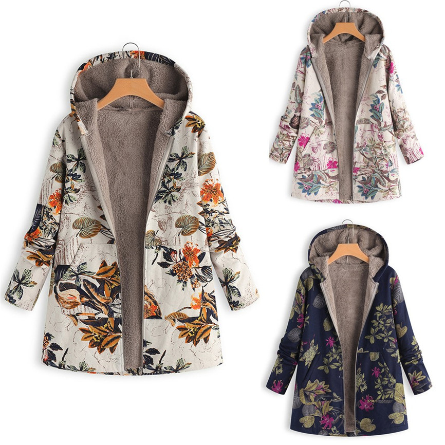 Plant Parent Hoodie - 2021 New Women Winter Warm Floral