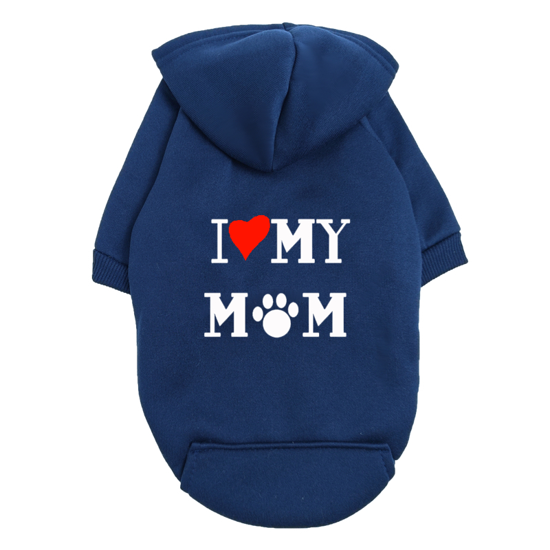 I Love My Mom Dog Hoodie - Cut - Plant Parent Hoodie recension och pris
