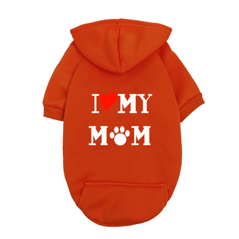 I Love My Mom Dog Hoodie - Cut - Plant Parent Hoodie recension och pris