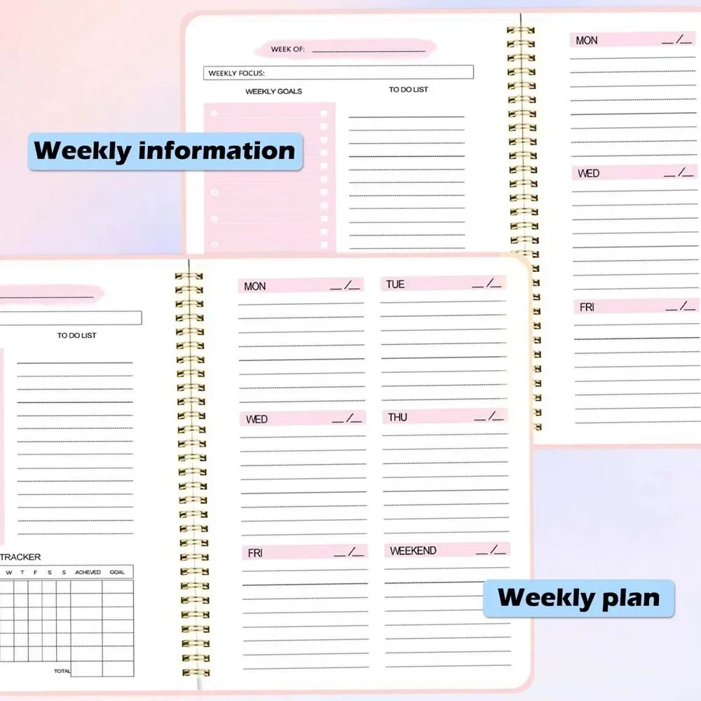 A5 Weekly Planner Coil Daily P - Planned Parenthood recension och pris