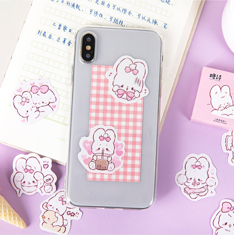 45 pcs/box Cute rabbit daily K - Planned Parenthood recension och pris