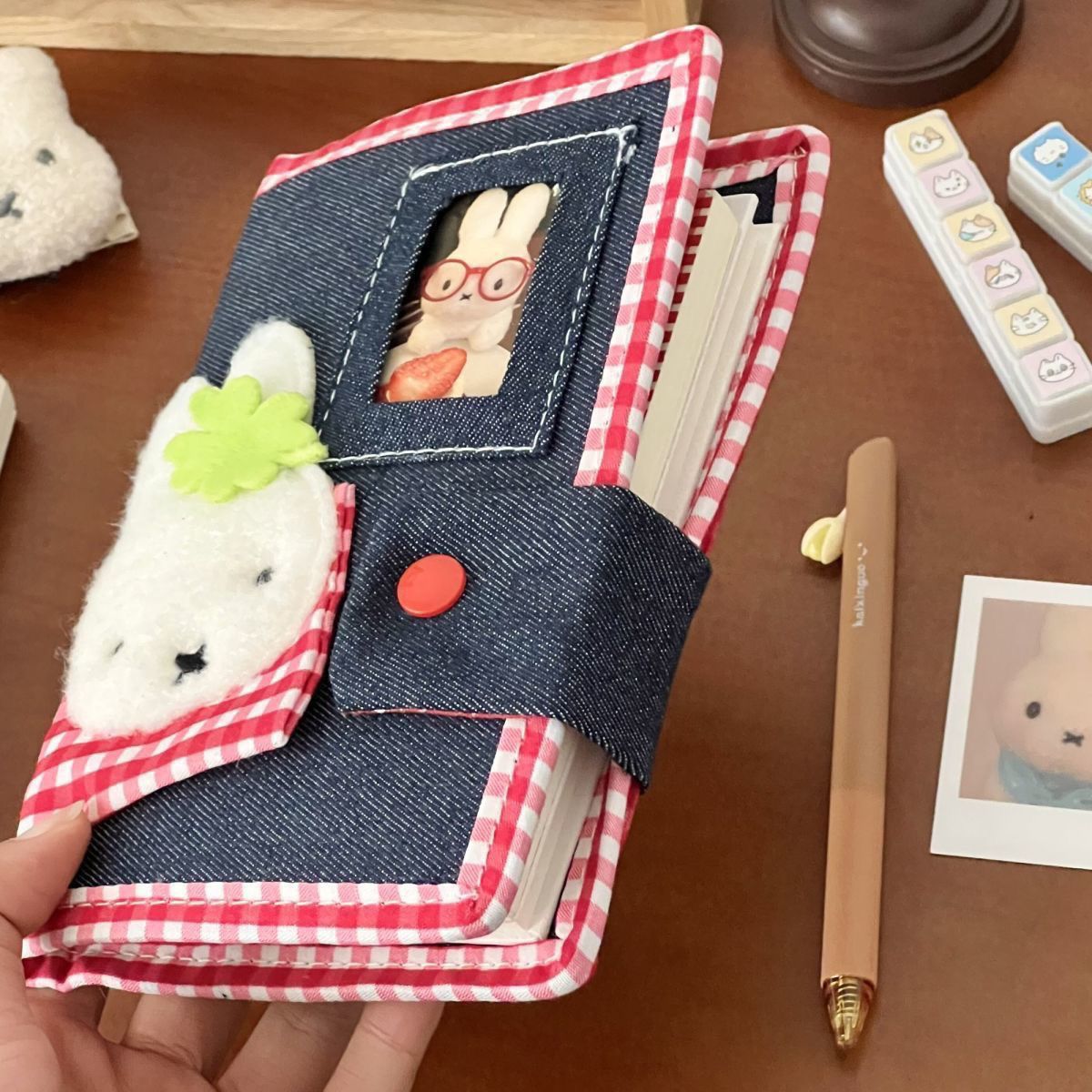A6 Cute Miffy Rabbit Denim Loo - Planned Parenthood recension och pris