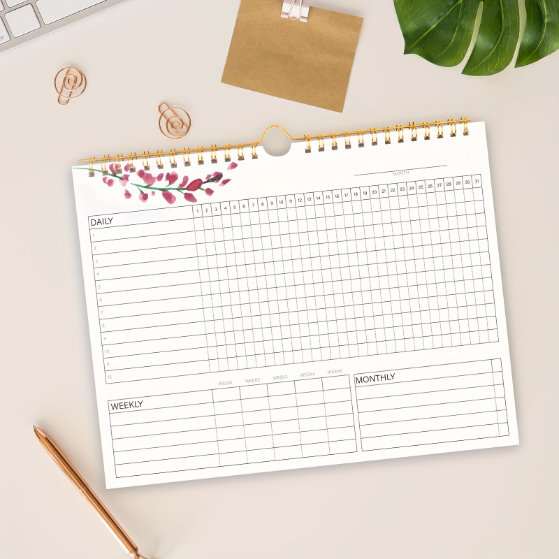 1pc Habit Tracker Calendar To  - Planned Parenthood recension och pris