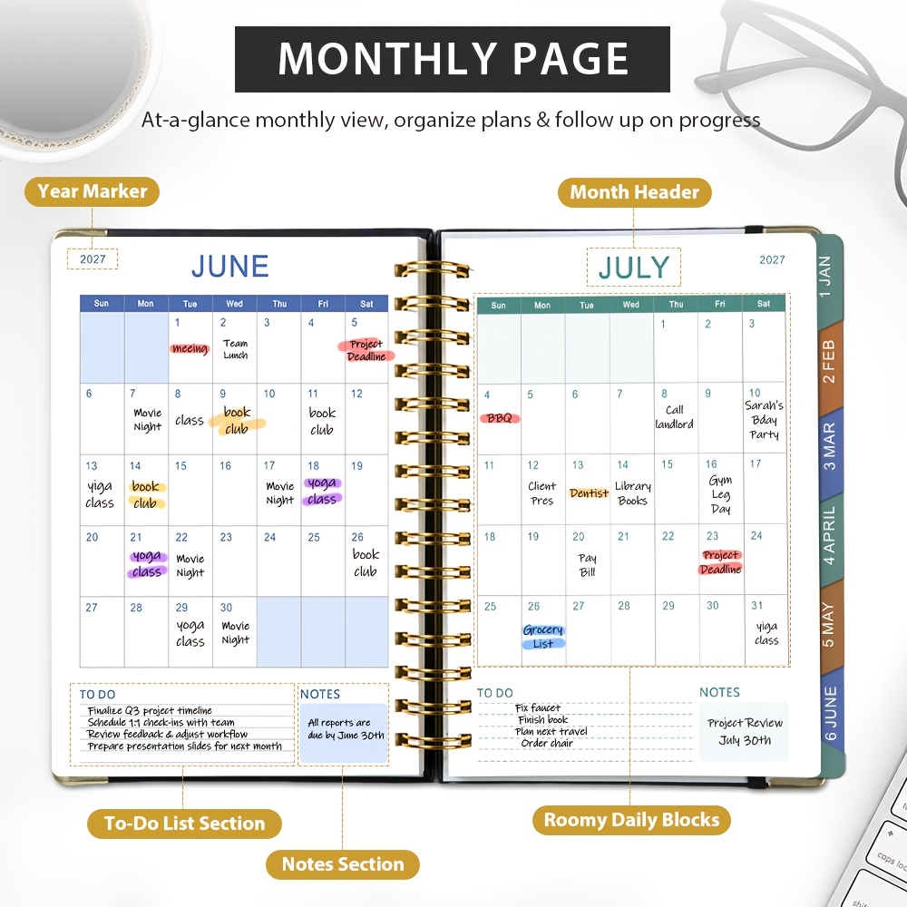 2027 Ring Binder Daily Planner - Planned Parenthood recension och pris