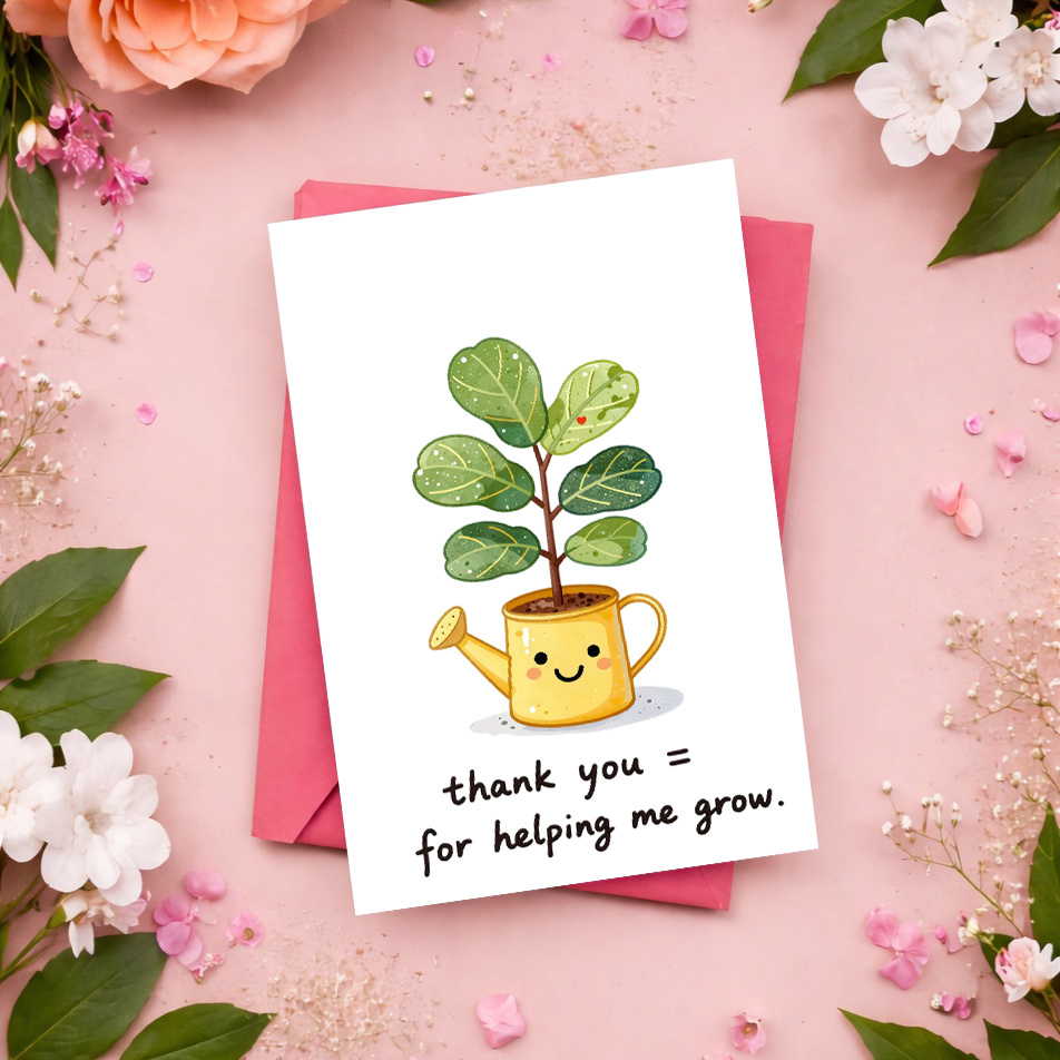 1 Sweet and Warm Thank-you Car - The Plant Parent recension och pris