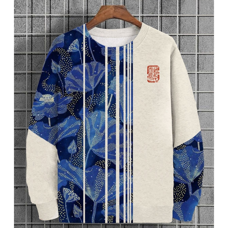 Flower Leaf Cat Pattern Hoodie - Plant Parent Hoodie recension och pris