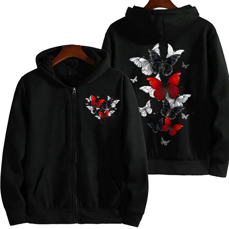 Woman Zipper Hoodie Sweatshirt - Plant Parent Hoodie recension och pris