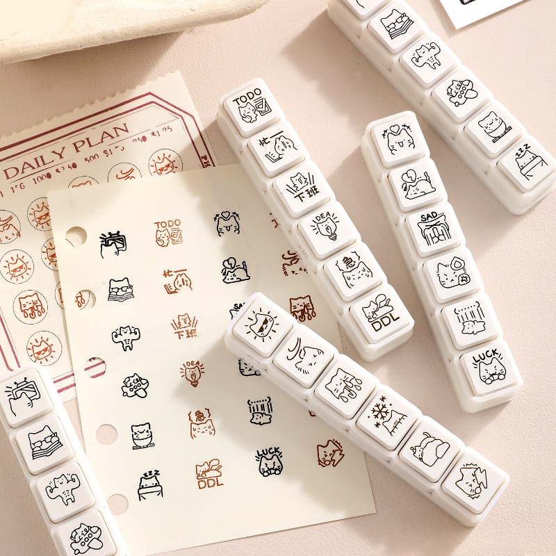 Cute Cat Emoji Stamp Daily Lif - Planned Parenthood recension och pris