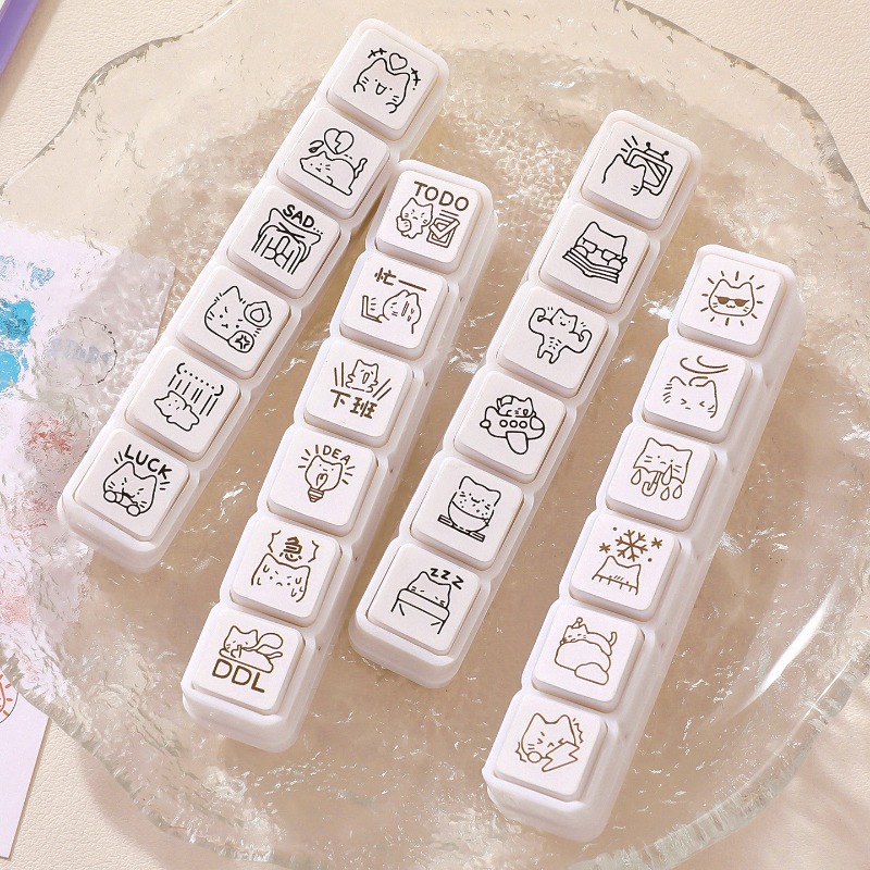 Cute Cat Emoji Stamp Daily Lif - Planned Parenthood recension och pris