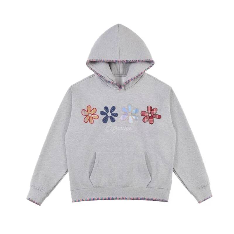 Street Small Flower Embroidery - Plant Parent Hoodie recension och pris