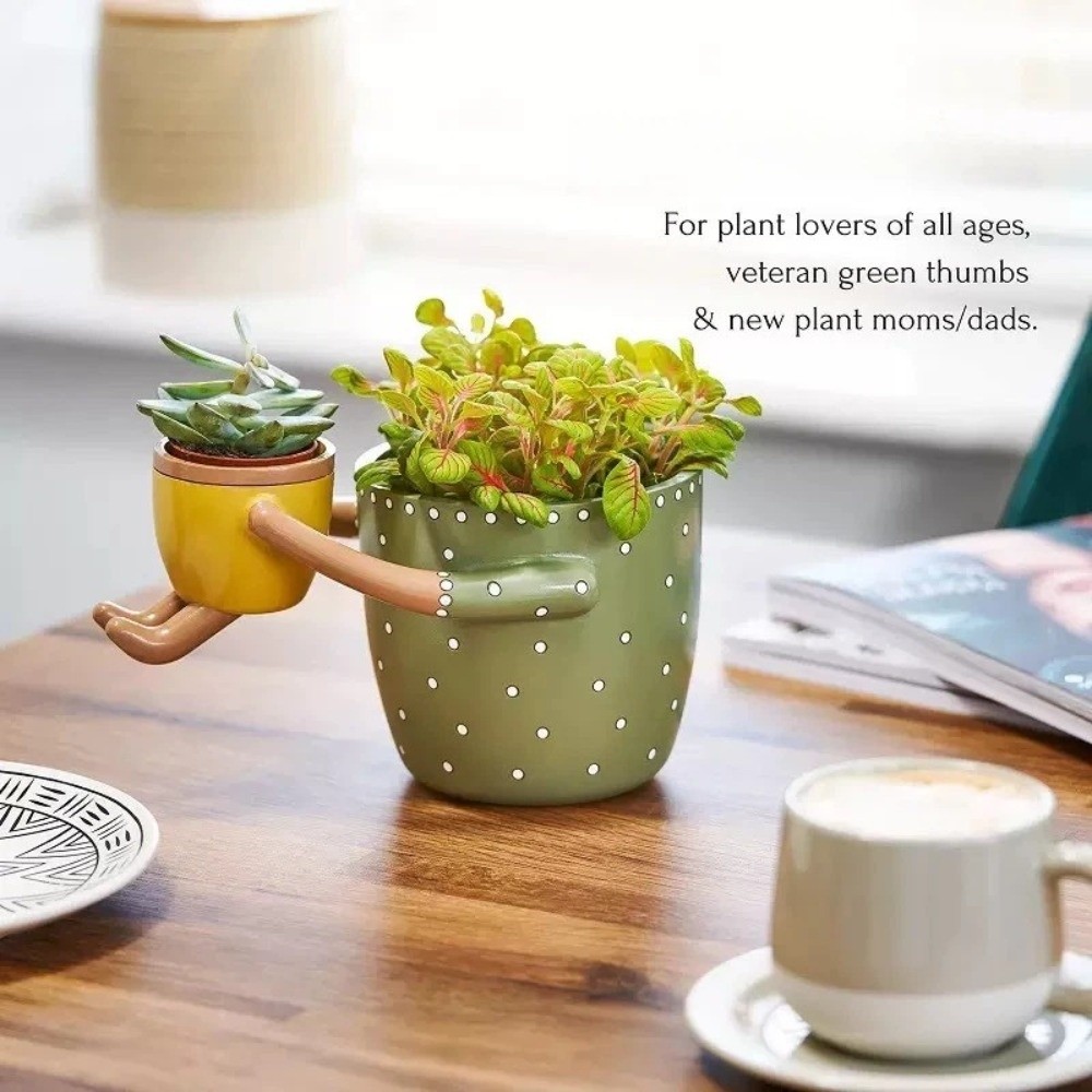 Resin Parent-child Flowerpot w - The Plant Parent recension och pris