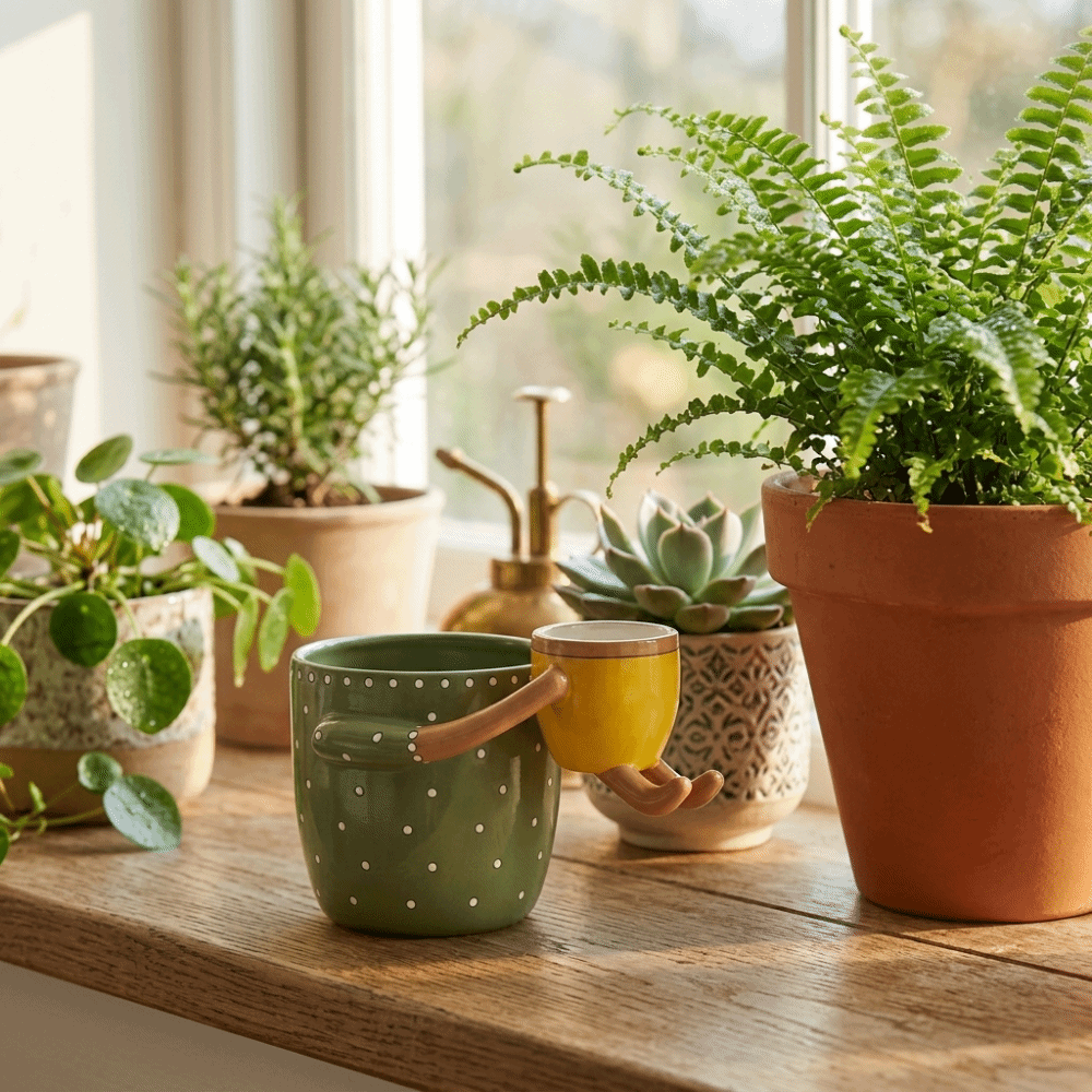 Resin Parent-child Flowerpot w - The Plant Parent recension och pris